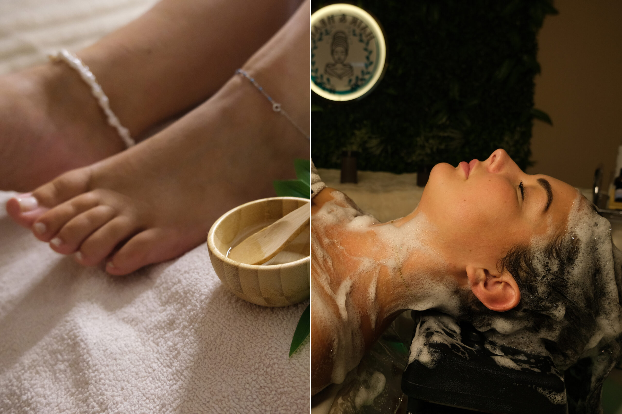 Head Spa & Fussreflex